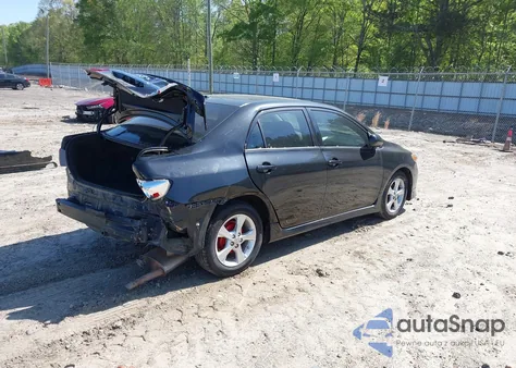 2011 Toyota Corolla S из США, поврежденный, VIN 2T1BU4EE9BC691899